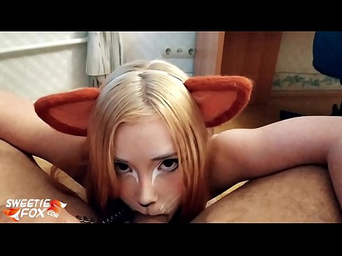 ❤️ Kitsune schluckt Schwanz und Sperma in ihrem Mund ❤❌ Quality porn bei uns de.porn-milf-300.ru ️❤